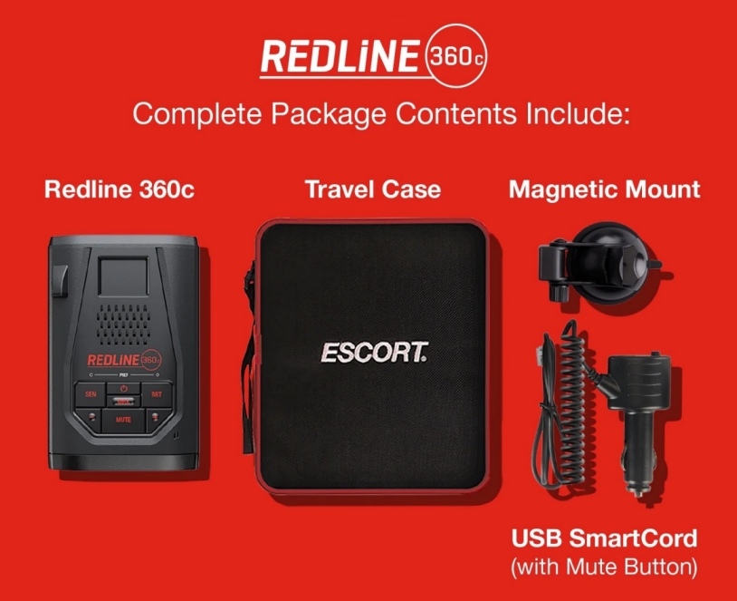 Escort REDLINE 360c KIT